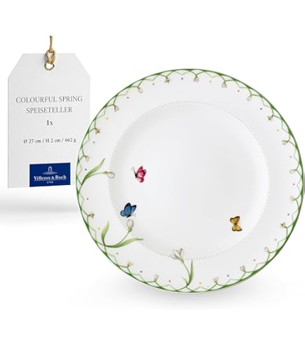 Villeroy and Boch French Garden Modern Fruits Dinner Plates, Set